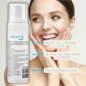 Acne foaming wash for sensitive skin