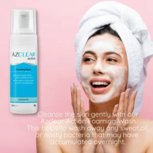 Acne foaming wash for sensitive skin